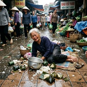 Bị cư.ớ.p túi tiền cuối cùng giữa cơn mưa, bà cụ bán xôi khóc nghẹn rồi c.h.ế.t đứng khi chủ chiếc xe sang bước xuống!