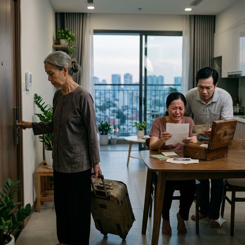 Tôi nghỉ hưu lên ở cùng con gái, con rể cho 10 triệu mỗi tháng. Một năm sau, tôi lặng lẽ rời đi, để lại thứ khiến cả hai c.h.ế.t l.ặ.n.g…